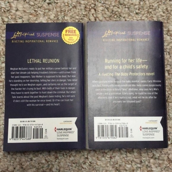 Lot of six Love Inspired Suspense books - Picture 7 of 7
